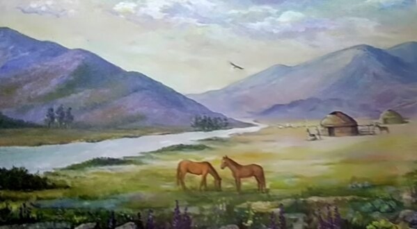 туған жер, отан, сурет салу, сурет, суреттер,