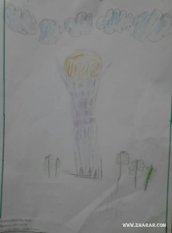 балабақша, қазақстан туралы сурет салу, туған жер туралы сурет салу, туған жер, қазақстан