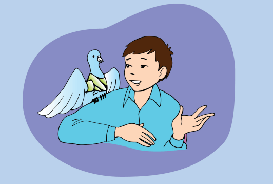 көгершін бала сурет фото