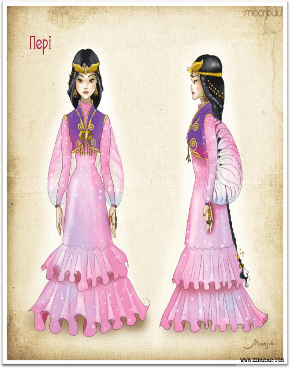 Қазақ ертегілері, кейіпкерлер, кейіпкер, ПЕРІ